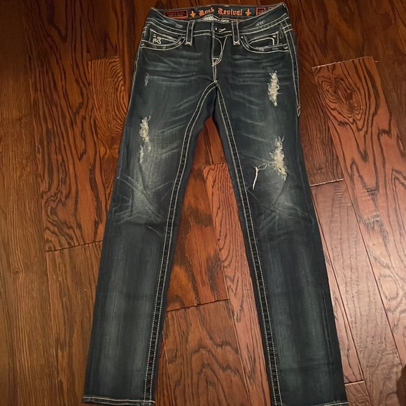 Rock Revival jeans women’s size 28 Noelle skinny excellent condition, trendy - Picture 4 of 8